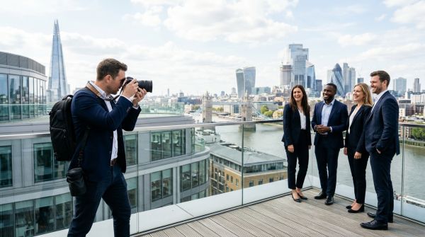 Choosing the right corporate photographer in London for your needs